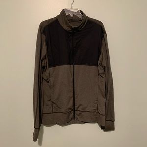 Lululemon mens medium grey zip up